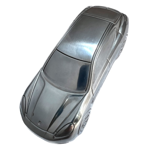 Porsche Panamera Turbo Mobil 1 Solid Metal Silver Colored 4 1/2" long x 1 1/2" w - Picture 2 of 10